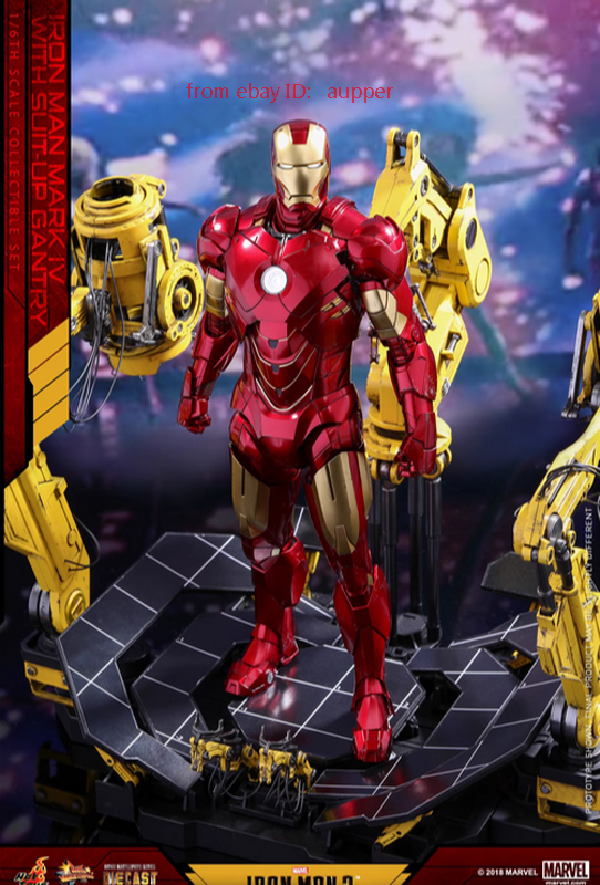 HT Mms462d22 1/6 Iron Man 2 Mk4&Platform Deluxe Ver. Action Figure
