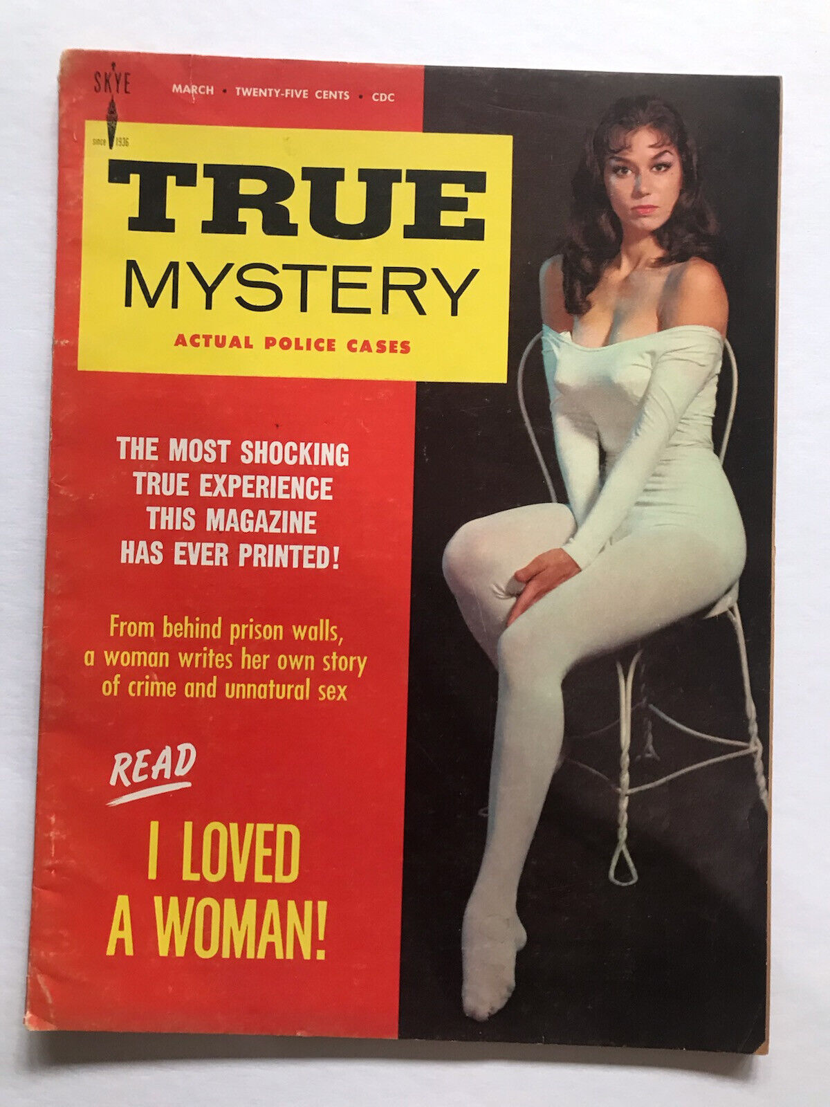 True Mystery March 1958 unnatural sex I loved a Woman eBay