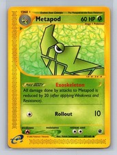 Metapod 87/165 Uncommon Expedition Base Set Pokemon Lightly Played on eBay