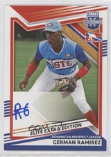 2022 Panini Elite Extra Edition Signatures German Ramirez #214 Auto 0ys7