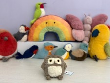 Jellycat Very Rare And Retired Barn Owling Brand New With Tags Genuine