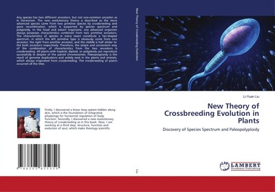 Li-Yuan Liu | New Theory of Crossbreeding Evolution in Plants | Taschenbuch