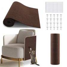 Cat Scratch Furniture Protector, Self-Adhesivet Scratch Mats Deterrent for Fu...