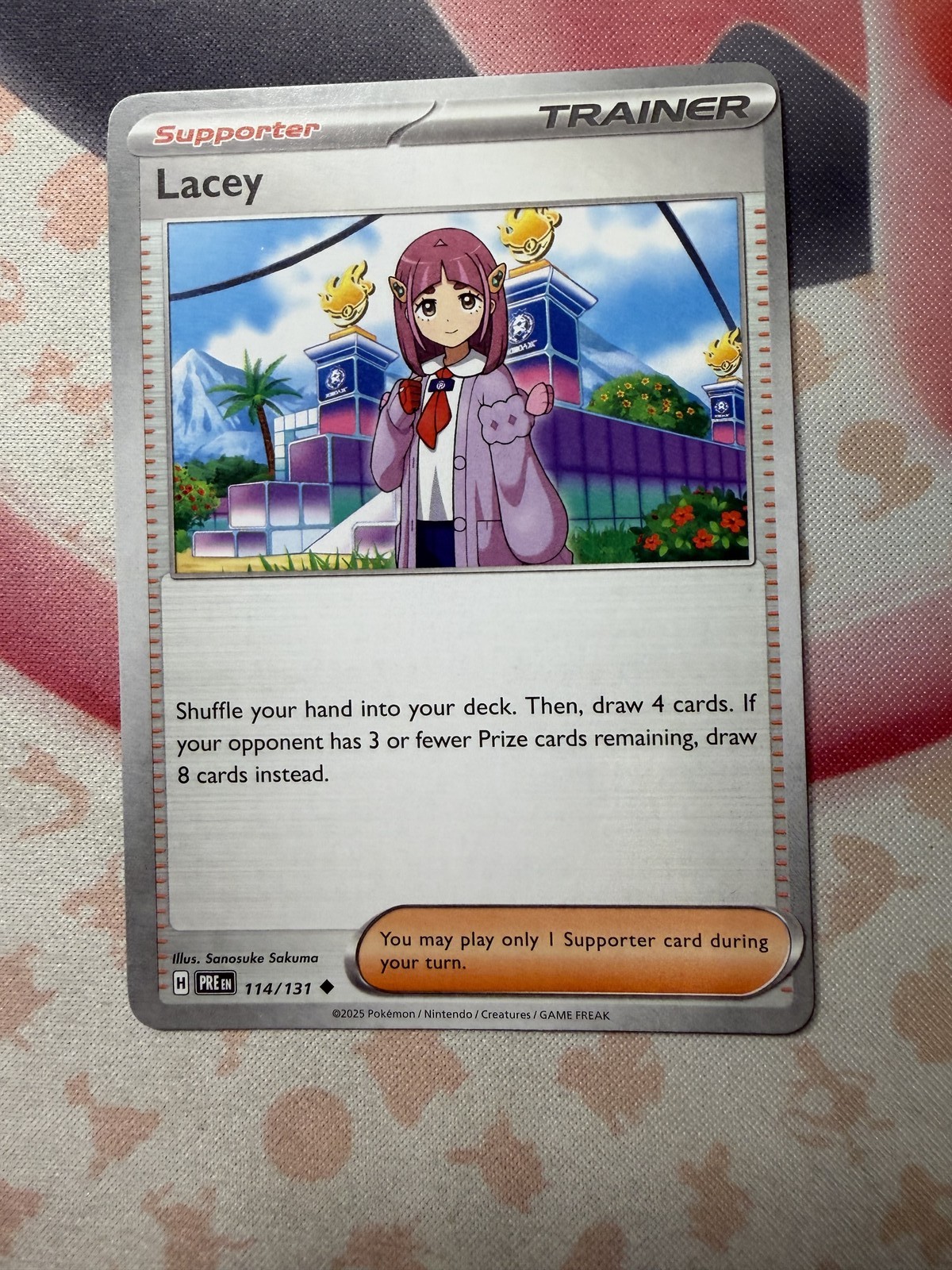 Lacey - Uncommon SV: Prismatic Evolutions 114/131 NM English Pokemon Card