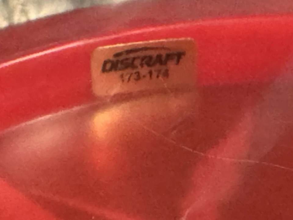 Discraft Z Force First Run Paul McBeth 4X Garra - 173-174g Rojo Raro Nuevo Foto 3 de 3