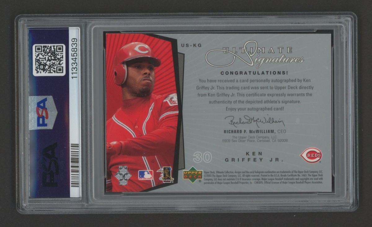 2003 Upper Deck Ultimate Collection - Ultimate Signatures