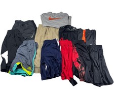 Boys Youth Medium Lot Of 13 Shorts Pants Sweatshirt Shirt Nike Under Armour