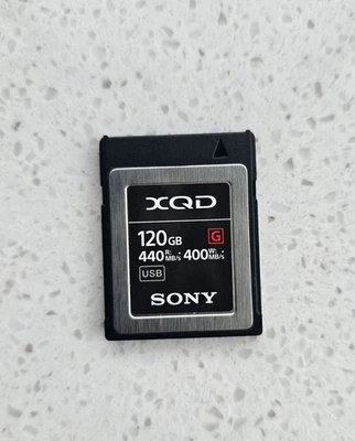 Sony XQD Camera Memory Cards 120 GB Storage Capacity for sale | eBay