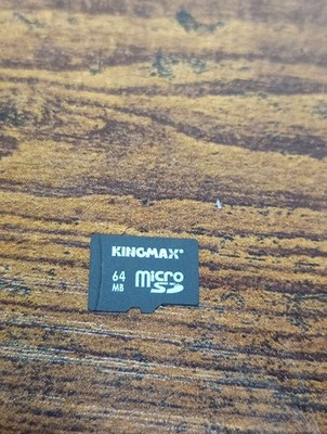 Original Kingmax 64MB Micro SD Karte / Card | Retro ''Handy-Zubehör''