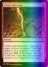 MTG Magic the Gathering Chain Lightning (123/265) Eternal Masters LP FOIL