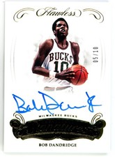 2017-18 Flawless Gold Signatures Bob Dandridge Auto 5/10 #ES-BD