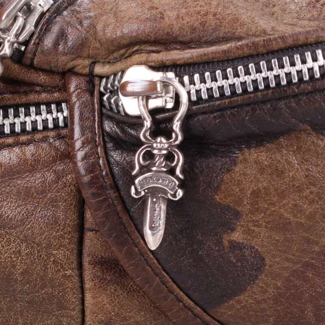 CHROME HEARTS #1 SNAT PACK CAMO SNUTPACK total pattern leather waist bag Used ce thumbnail 6