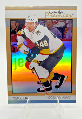 Tomas Hertl 2025-26 O-Pee-Chee #P-46 PREMIER Raw Vegas Golden Knights