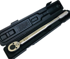 Autojack 1/2 Drive Torque Wrench 28-210Nm Micrometer Click Type ±4% Case