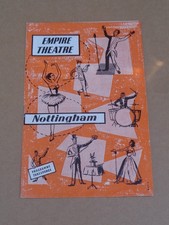 Lonnie Donegan & His Skiffle Group 1956 Empire, Nottingham Programme