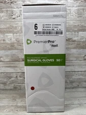 Premier Pro Polyisoprene Ortho Surgical Gloves Ansell *1 Box* Size 6 *See Date*