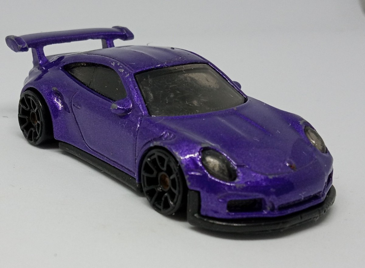 Hot Wheels Deep Purple Porsche 911 GT3 RS Loose Diecast 1:64 2018