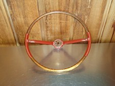 Oem Gm Steering Wheel 1965 1966 Pontiac Transparent Clear Red Survivor Deluxe