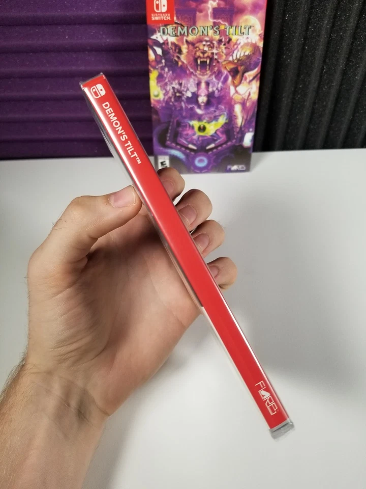 Demon's Tilt- *Brand New* Factory Sealed - (Nintendo Switch, 2019) w/ Slip Cover - Image 3 of 4