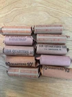 Roll of silver quarters!! 40 silver quarters MIXED dates and mint marks!!