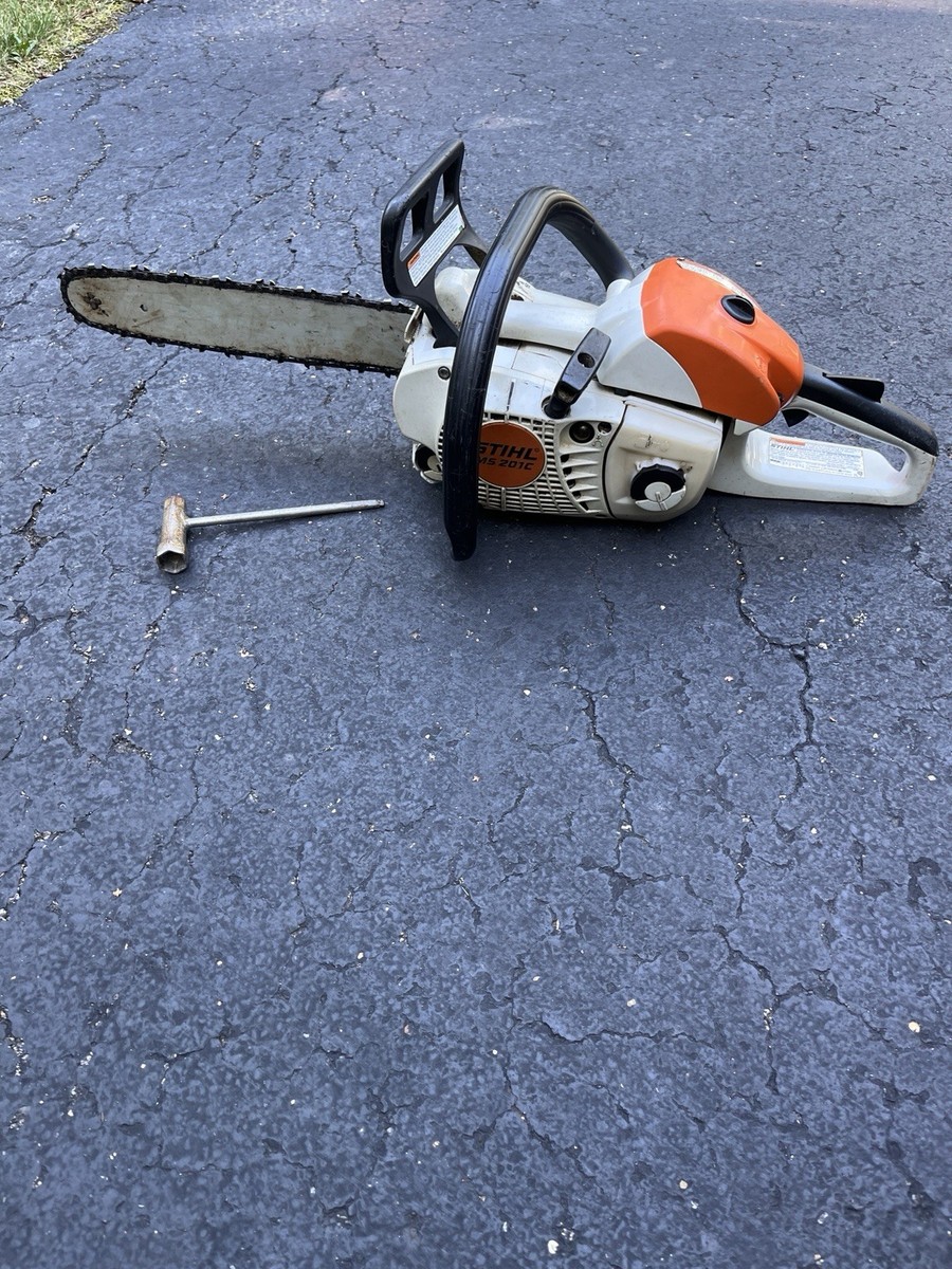 Stihl Pro MS 201C Gas 14” Forestry - Arborist Chainsaw 🪵 | eBay