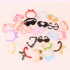 10 pcs Random Glasses LPS Accessories For Mini Pet Toy Kid Holiday Birthday Gift
