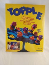 Topple - Board Game - Vintage 1999 - Pressman - NEW / Sealed Damaged Box