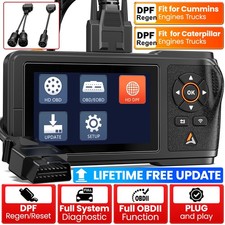 Heavy Duty Truck Scanner Diagnostic Tool For Cummins Caterpillar DPF Regen Reset