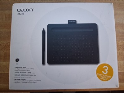Wacom Intuos Small Drawing Tablet CTL-4100   Open Box   Stylus Included