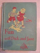 Fun With Dick And Jane 1941 Hardcover Cathedral Basic Edition Rev John A O’Brien