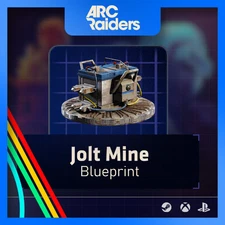 ARC RAIDERS - JOLT MINE BLUEPRINT - ALL PLATFORMS - PC  Xbox  Playstation