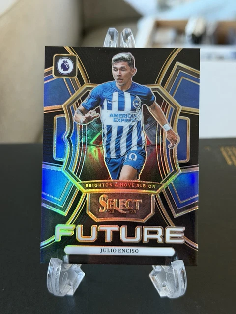 JULIO ENCISO 1/1 Black Prizm Future SSP 2023-24 Panini Select Brighton Paraguay