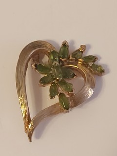 Unbekannt Vintage Alt Antik Sammlerstück Modern Brosche Anstecknadel