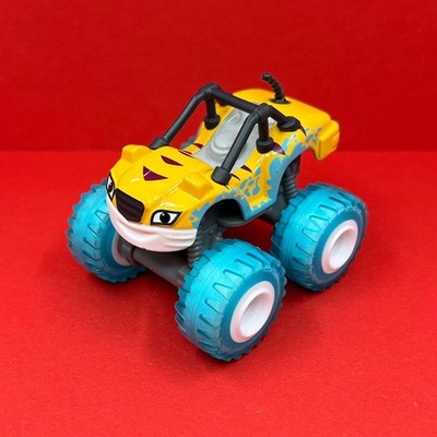 Blaze & The Monster Truck Machines Water Rider Streifen Cartoon Druckguss Spielzeugauto