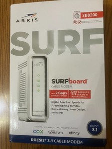ARRIS SURFboard SB8200 DOCSIS 3.1 10 Gbps Cable Modem