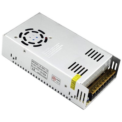 DC 12V 30A Power Supply 360W Universal Regulated Switching AC to DC Converter
