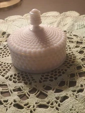  Westmoreland Milk Glass Covered Candy Dish