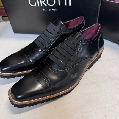 Girotti Men s Dress Shoe Slip On Loafers Made In Italy Leather EU44/US11