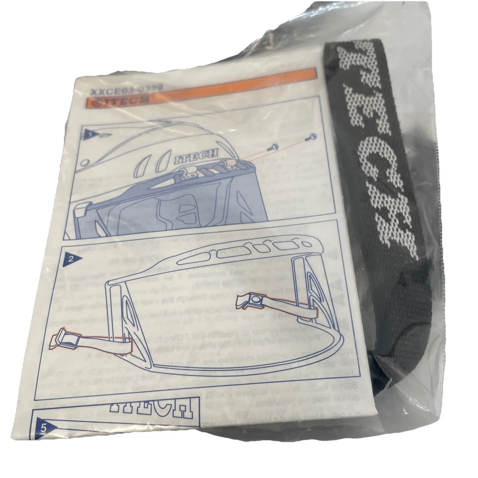 Itech Concept II JR Hockey Half Shield Youth 10 & Under Full Face Protection NOB - Image 4 of 4