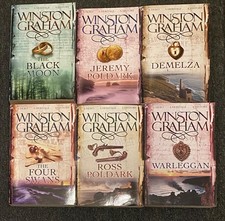 Winston Graham Book Bundle x6 - Warleggan, The Black Moon, Demelza & More!