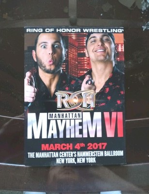 ROH Wrestling Manhattan Mayhem VI 6 (DVD, 2017) Ring of Honor - The Young Bucks