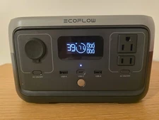 EcoFlow 600W Max 256Wh RIVER 2 Portable Power Station LiFePO4 Battery Generator