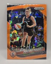 2025 Panini Prizm WNBA #18 Marina Mabrey Orange Ice Prizms