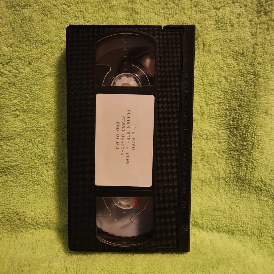 The Firm Total Body Better Body And Buns Workout (VHS, 1998) Rare HTF Aerobics  - Image 3 of 3
