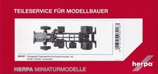 HERPA Teileservice 1:87 Zugmaschine Fahrgestell Scania Hauber 142 H0 082167