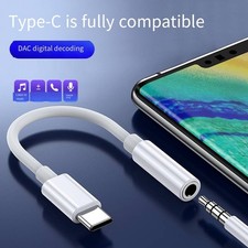 Material Type C to 3 5mm Audio Adapter Cable for Samsung S23S22S21