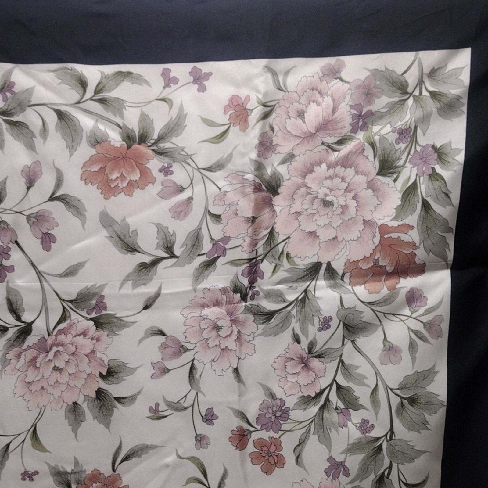 Pierre Cardin 💯% Silk Floral Print Luxury Scarf – 30x30-In Women’s Accessories image 6
