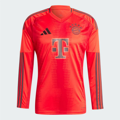 adidas Bayern Munich 24/25 LS Home Soccer Jersey IT2254 size M