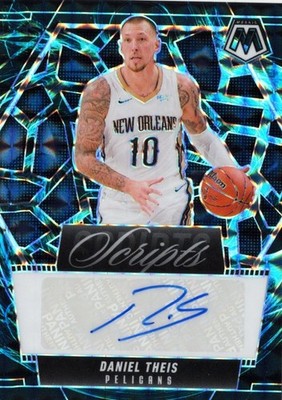 2024-25 Panini Mosaic Scripts Daniel Theis Genesis Autograph Case Hit