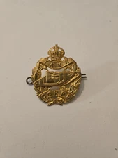 WWI The Tank Corps "KC" - Tank Corps KK, Cap Badge, British Military